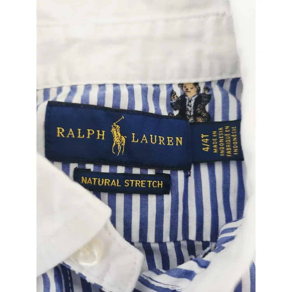 4T Vintage Ralph Lauren bear shirt